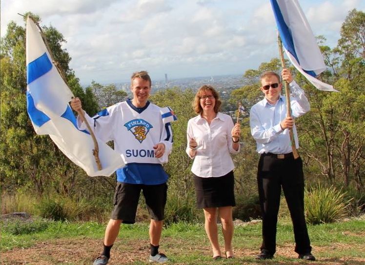 Brisbanen Suomalaisten Itsenäisyyspäivän lähetys - Brisbanen Suomiradiossa Radio 4EB